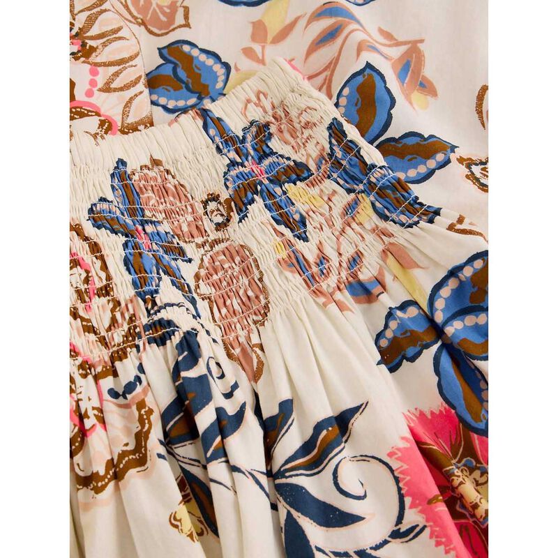 White Stuff Suri Shirred Midi Skirt image number 2